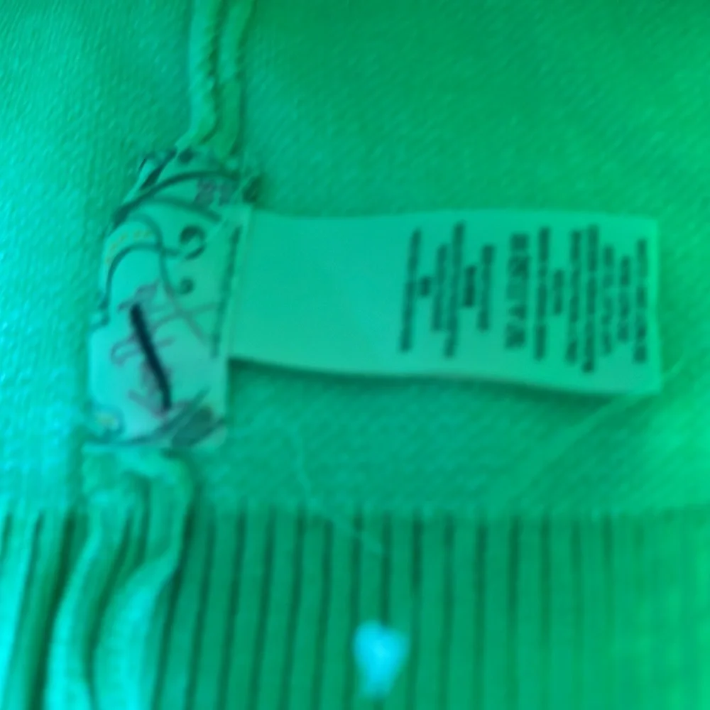 NWOT Free People Limitless Logo Beanie GREEN